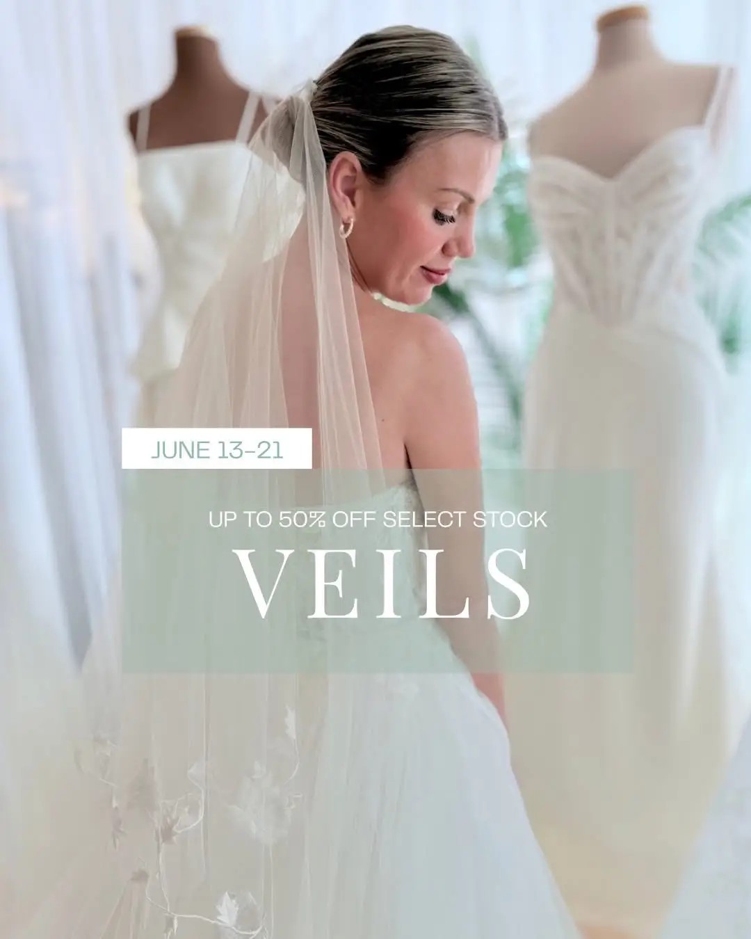Bridal Veil Sale Event