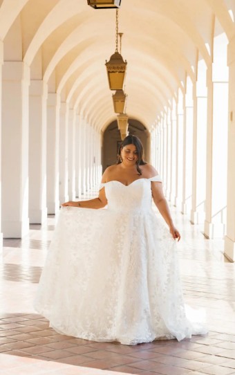 Essense of Australia Plus Size Style #D3520 #4 thumbnail