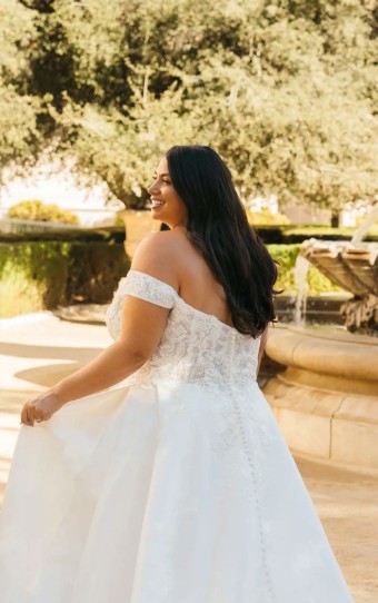 Essense of Australia Plus Size Style #D3565 #4 thumbnail