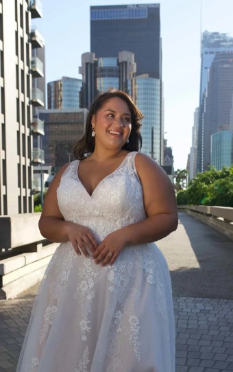 Essense of Australia Plus Size Style #D3654 #4 thumbnail