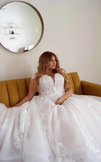 Essense of Australia Plus Size Style #D3314 #4 thumbnail