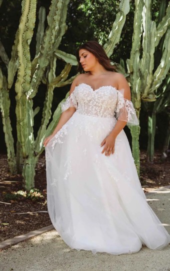 Essense of Australia Plus Size Style #D3529 #3 thumbnail