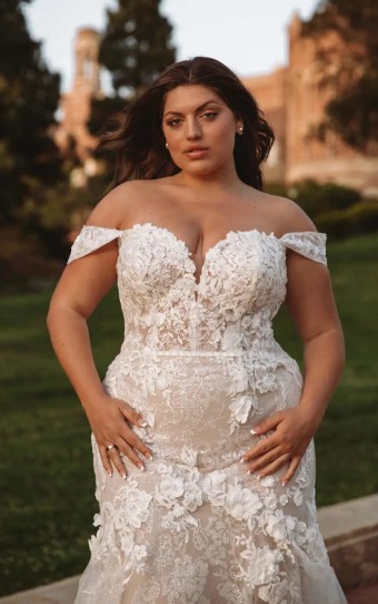 Essense of Australia Plus Size Style #D3374 #2 thumbnail