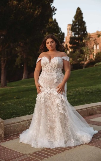 Essense of Australia Plus Size Style #D3374 #4 thumbnail