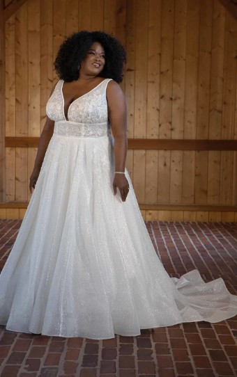 Essense of Australia Plus Size Style #D3445 #8 thumbnail