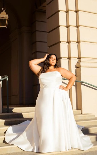 Essense of Australia Plus Size Style #D3631 #7 thumbnail